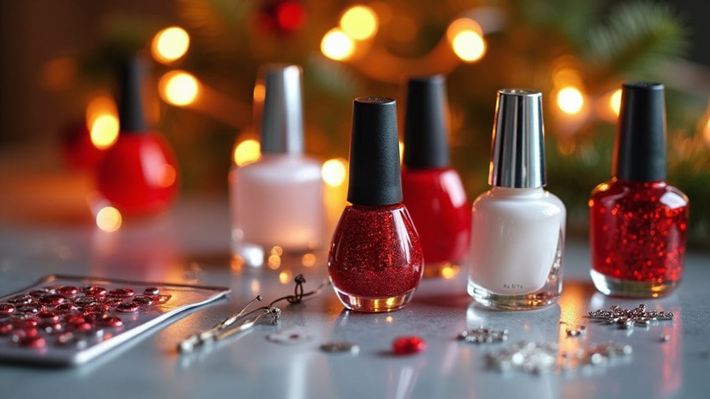 choosing christmas nail art