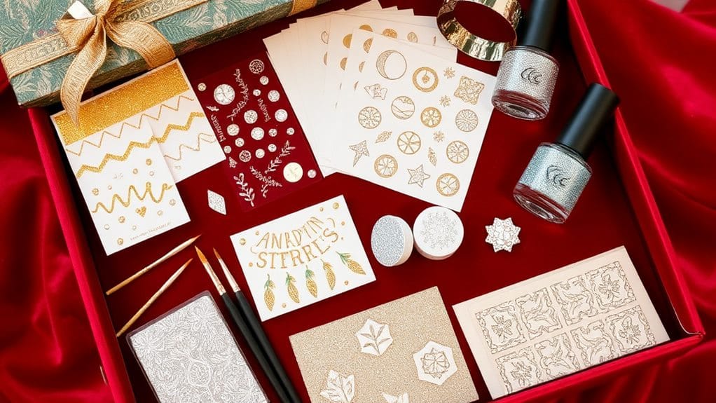 christmas nail art kits
