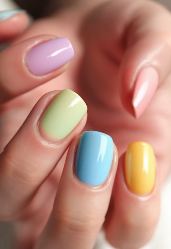 colorful candy inspired gradient