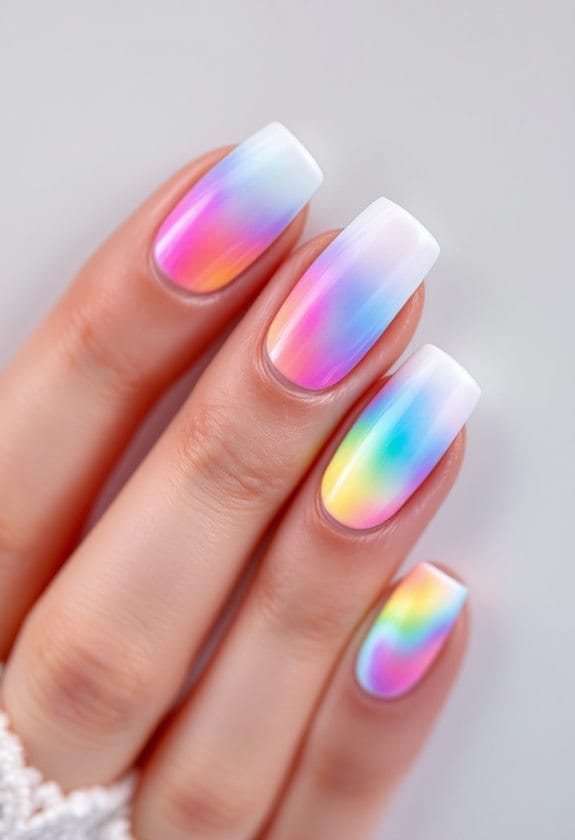 colorful manicure design trend