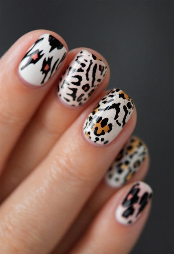 eclectic animal pattern fusion
