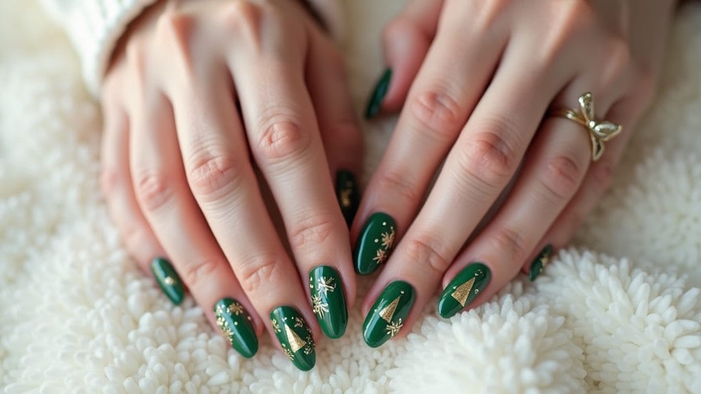 eco friendly holiday nail designs