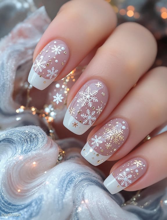 holiday nail art choices