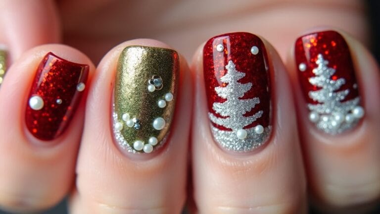 holiday nail design inspiration