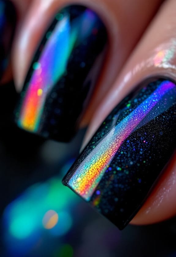 matte holographic fusion design
