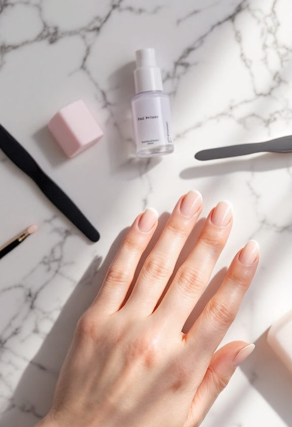 nail preparation procedures outlined