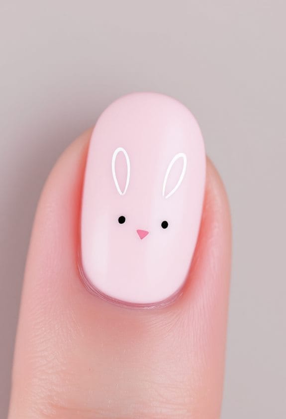 simple bunny face designs