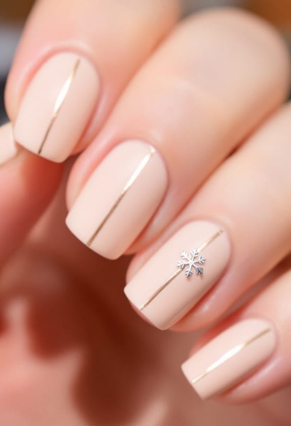 sleek festive simplicity approach